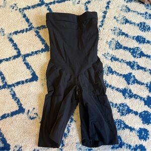 Spanx Black High‎ Waist Shaping Biker Short size Small NWOT open gusset